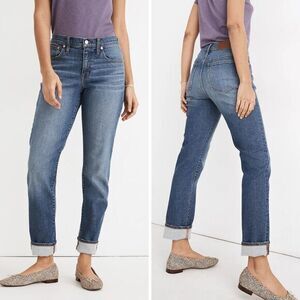 NEW Madewell The Slim Boyjean‎ in Eames Wash, 23, MC555